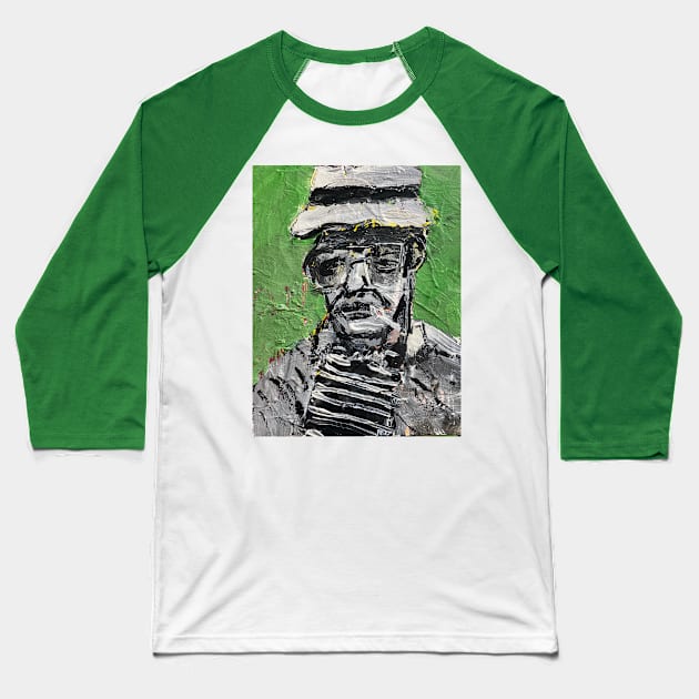 Hunter S Thompson Baseball T-Shirt by ElSantosWorld